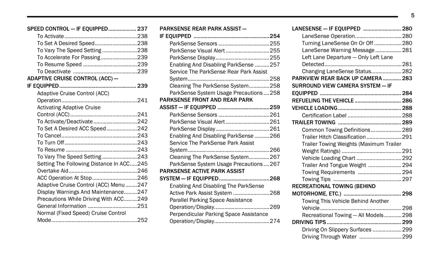 2020 Chrysler Pacifica/Voyager Manuel du propriétaire | Anglais
