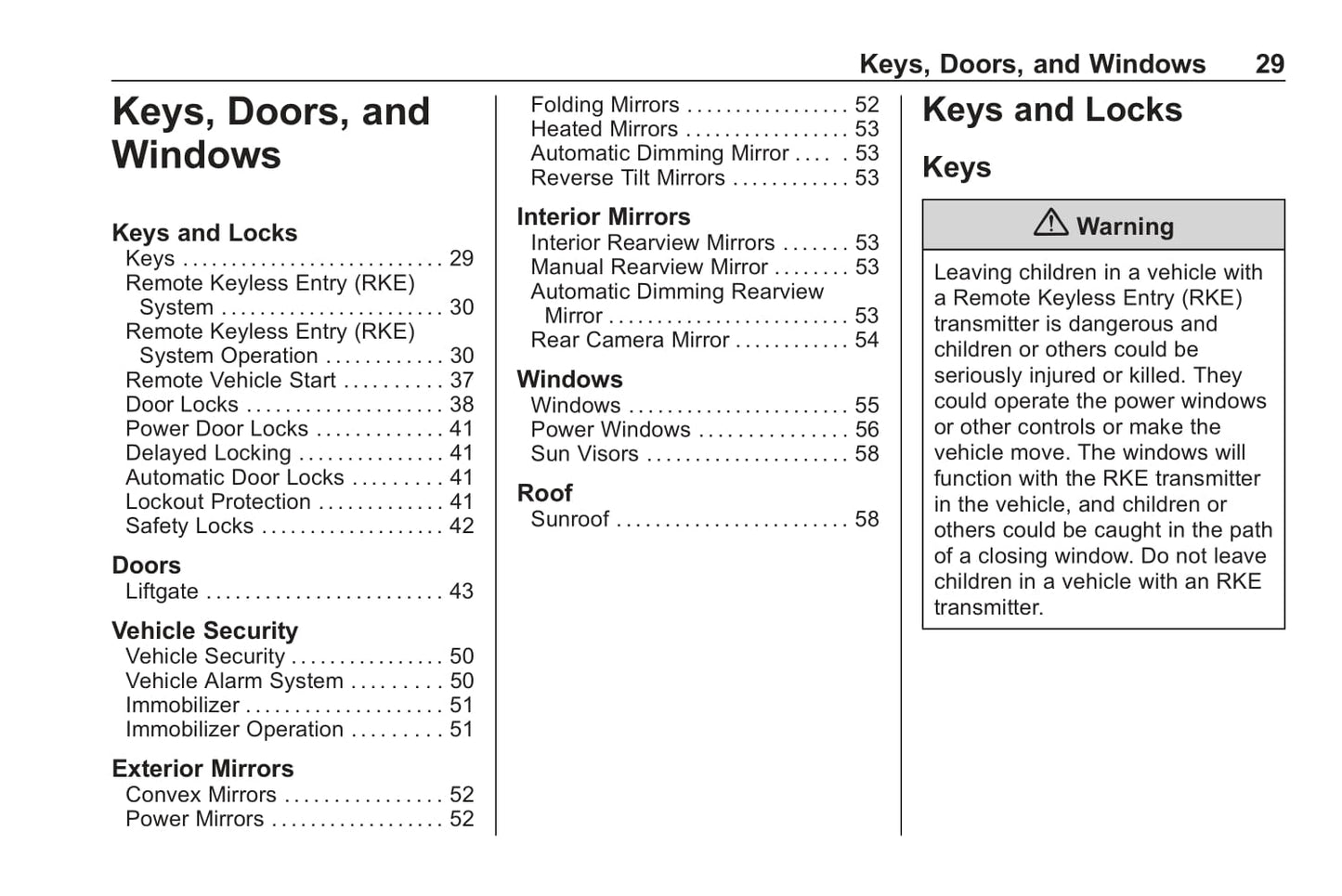 2019 Chevrolet Traverse Owner's Manual | English