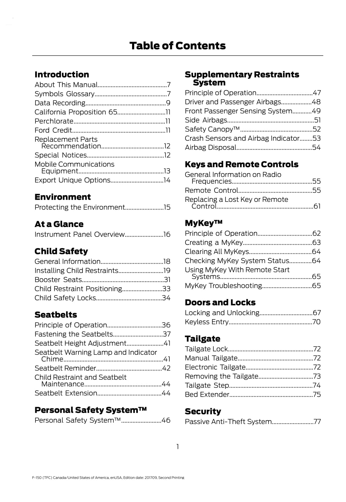 2018 Ford F-150 Manuel du propriétaire | Anglais