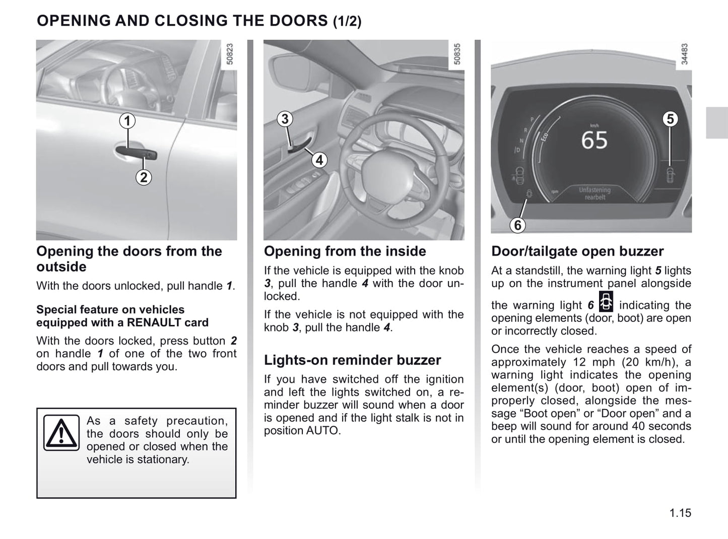 2019-2020 Renault Koleos Gebruikershandleiding | Engels
