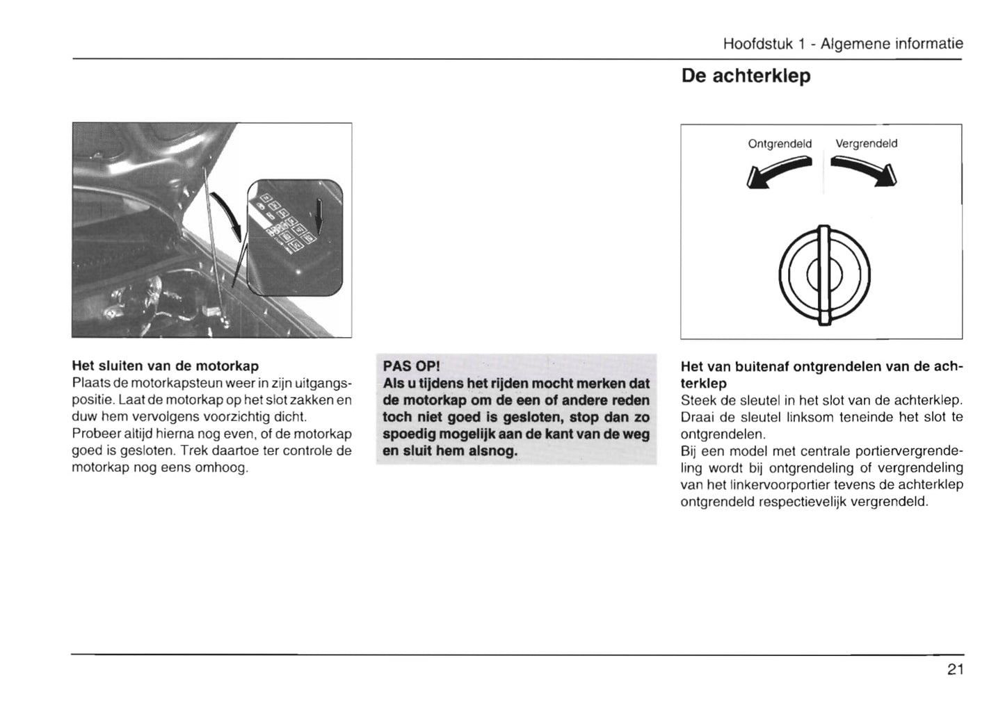 1999-2002 Daihatsu Gran Move Gebruikershandleiding | Nederlands