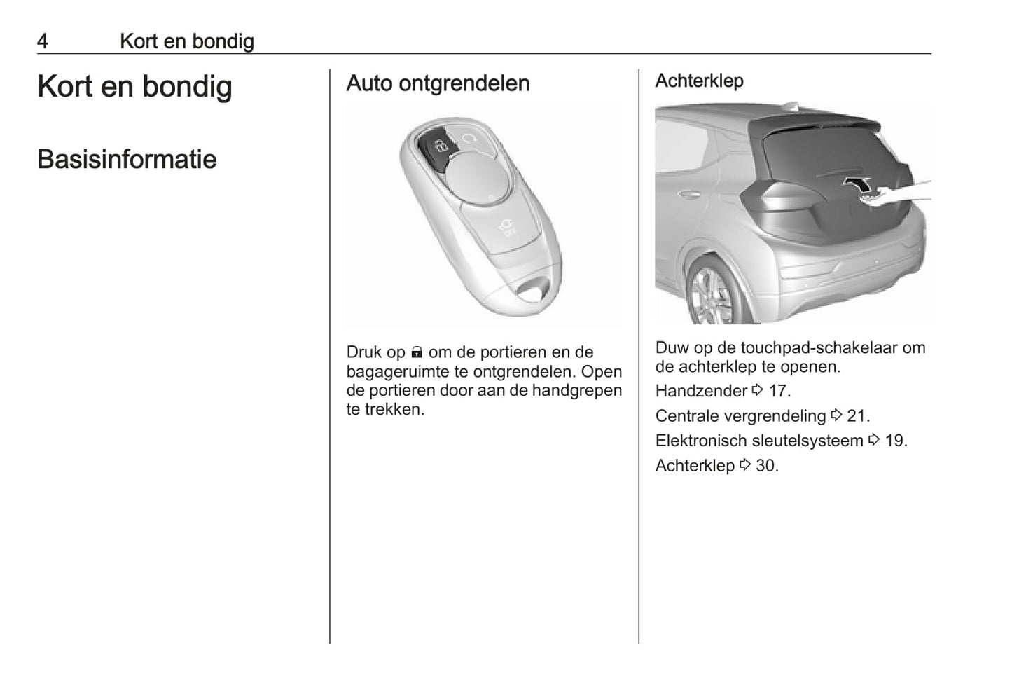 2019-2020 Opel Ampera-e Gebruikershandleiding | Nederlands