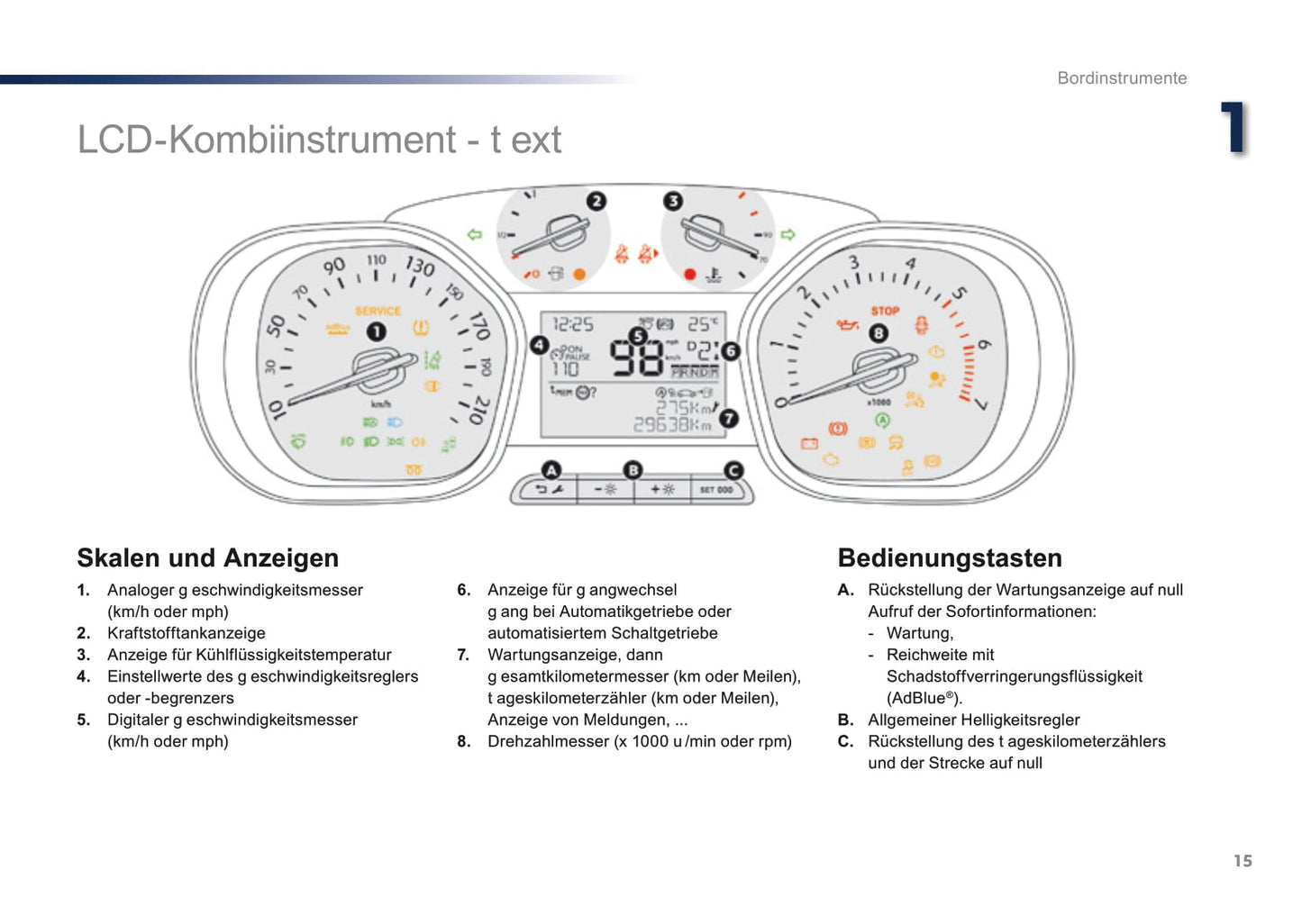 2016-2017 Peugeot Expert Manuel du propriétaire | Allemand