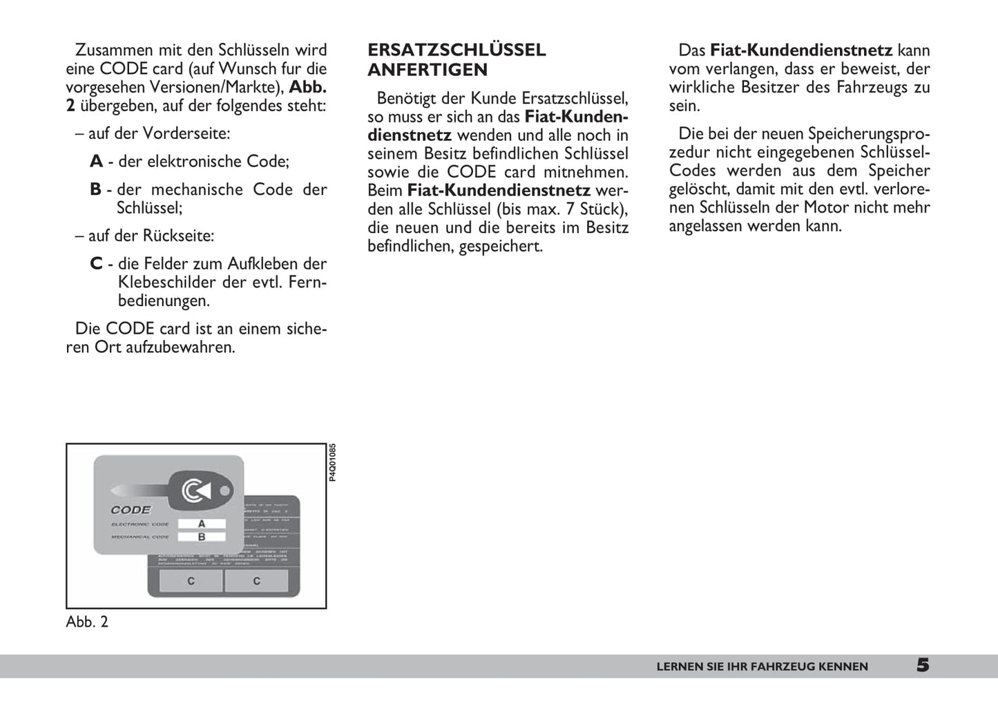 2005-2007 Fiat 600 Manuel du propriétaire | Allemand