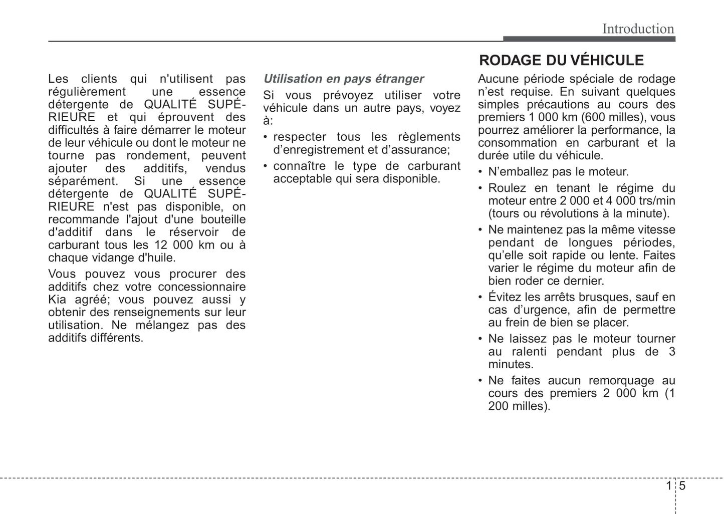 2013-2017 Kia Rondo Manuel du propriétaire | Français