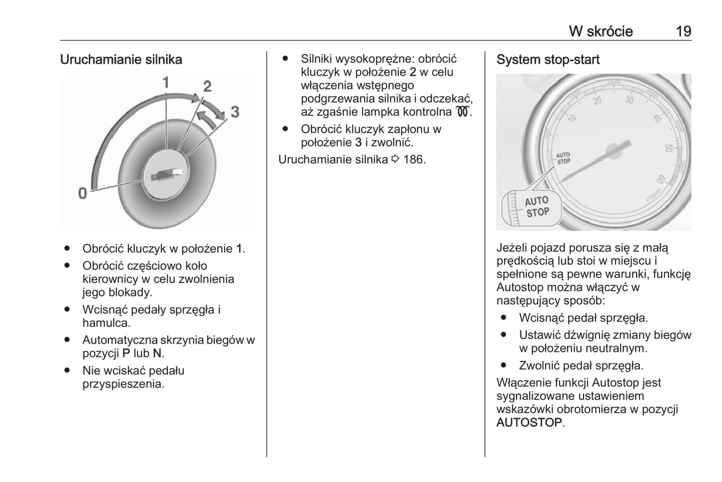 2015-2016 Opel Astra Owner's Manual | Polish