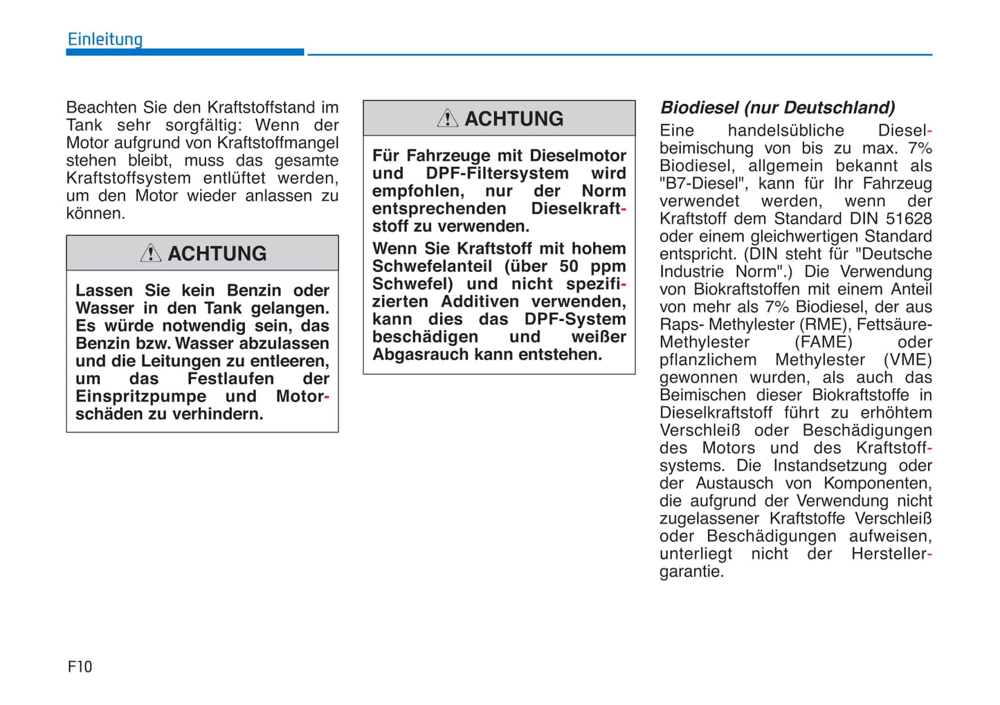 2021-2022 Hyundai i30/i30 N-Line Owner's Manual | German