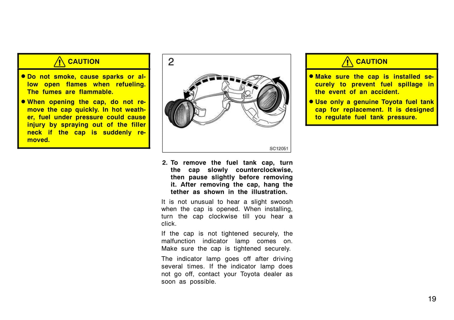 2005 Toyota MR2 Owner's Manual | English