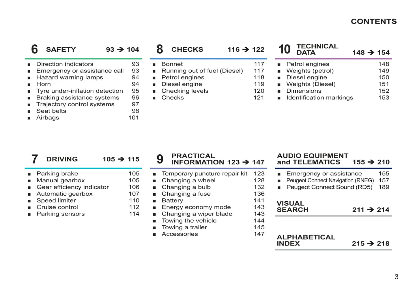 2011-2014 Peugeot 207 CC Manuel du propriétaire | Allemand