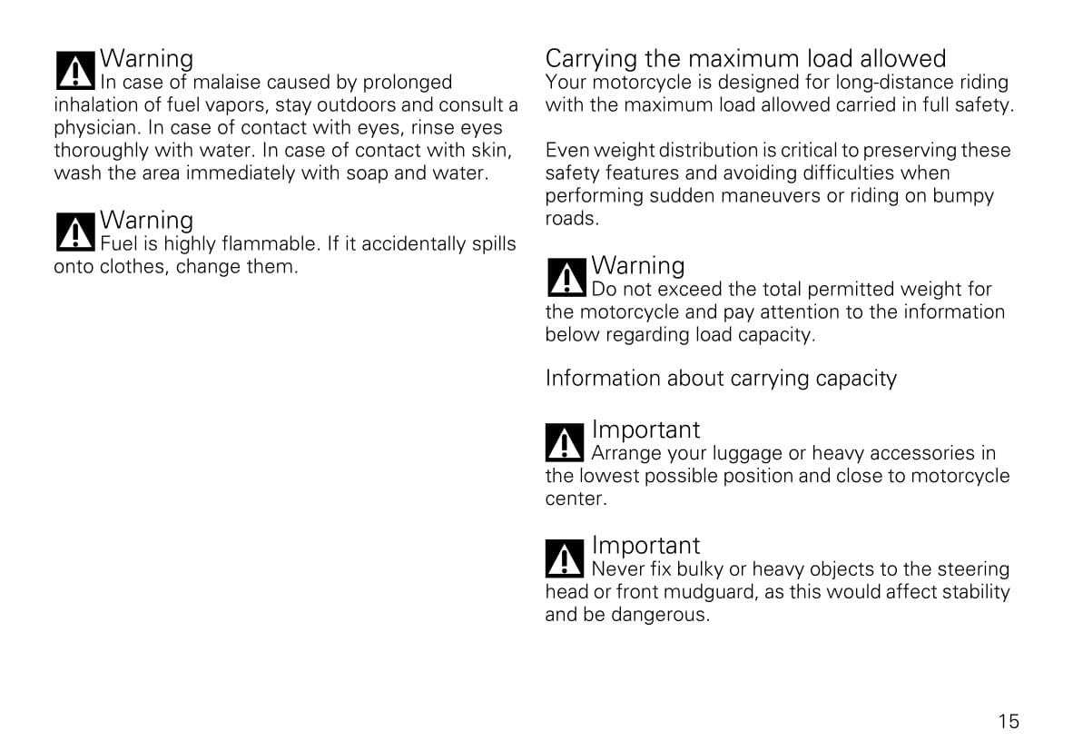 2012 Ducati Superbike Owner's Manual | English