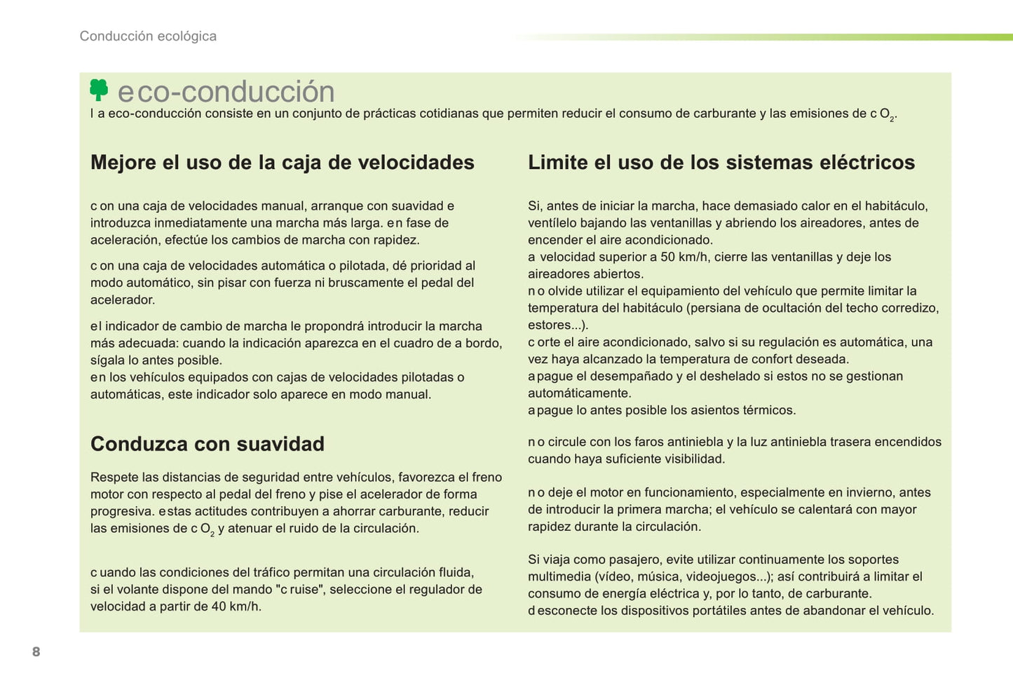 2013-2016 Citroën C3 Manuel du propriétaire | Espagnol