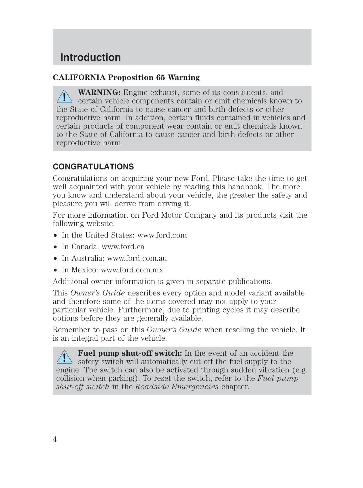 2004-2008 Ford Focus Gebruikershandleiding | Engels