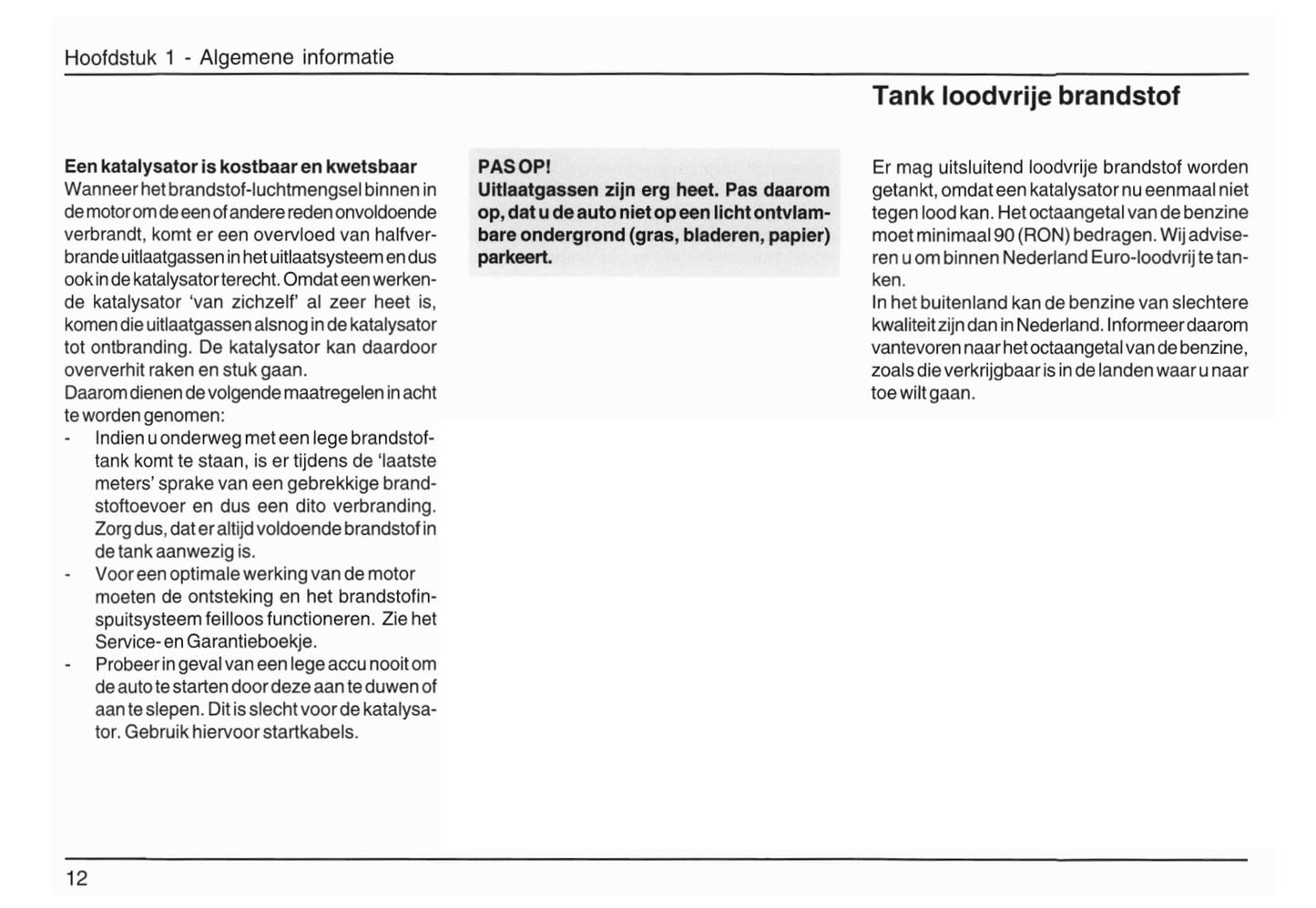 2005-2012 Daihatsu Sirion Owner's Manual | Dutch