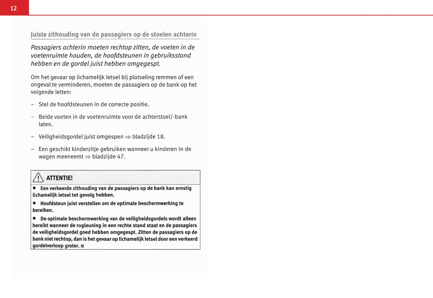 2000-2010 Seat Alhambra Manuel du propriétaire | Néerlandais