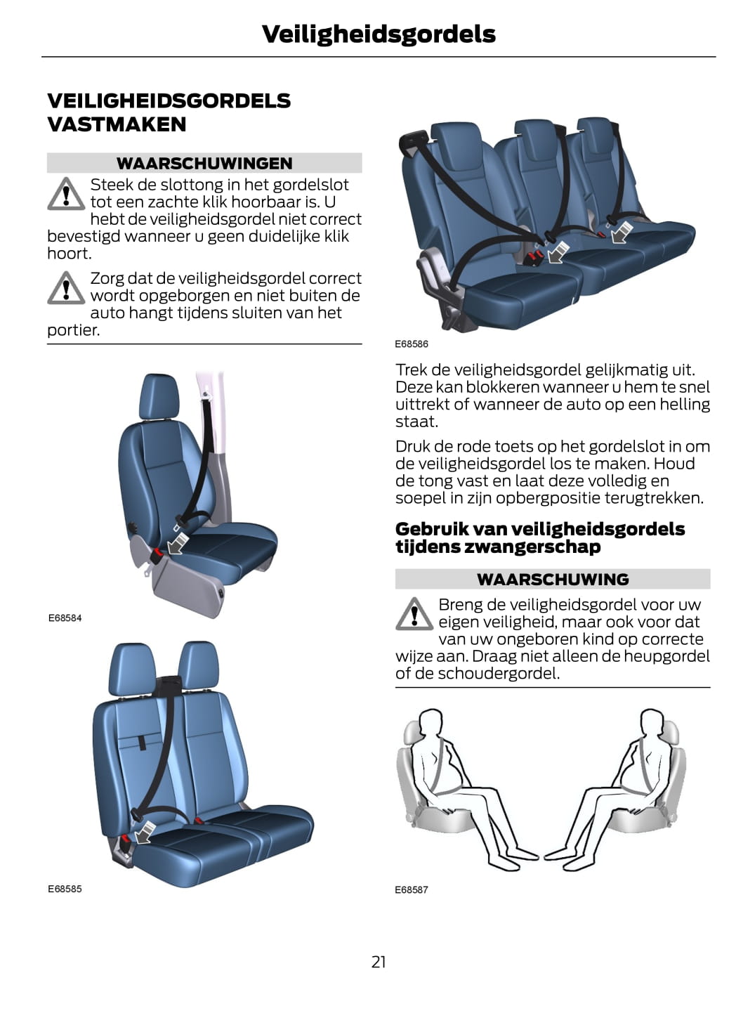 2012-2013 Ford Transit Custom Owner's Manual | Dutch