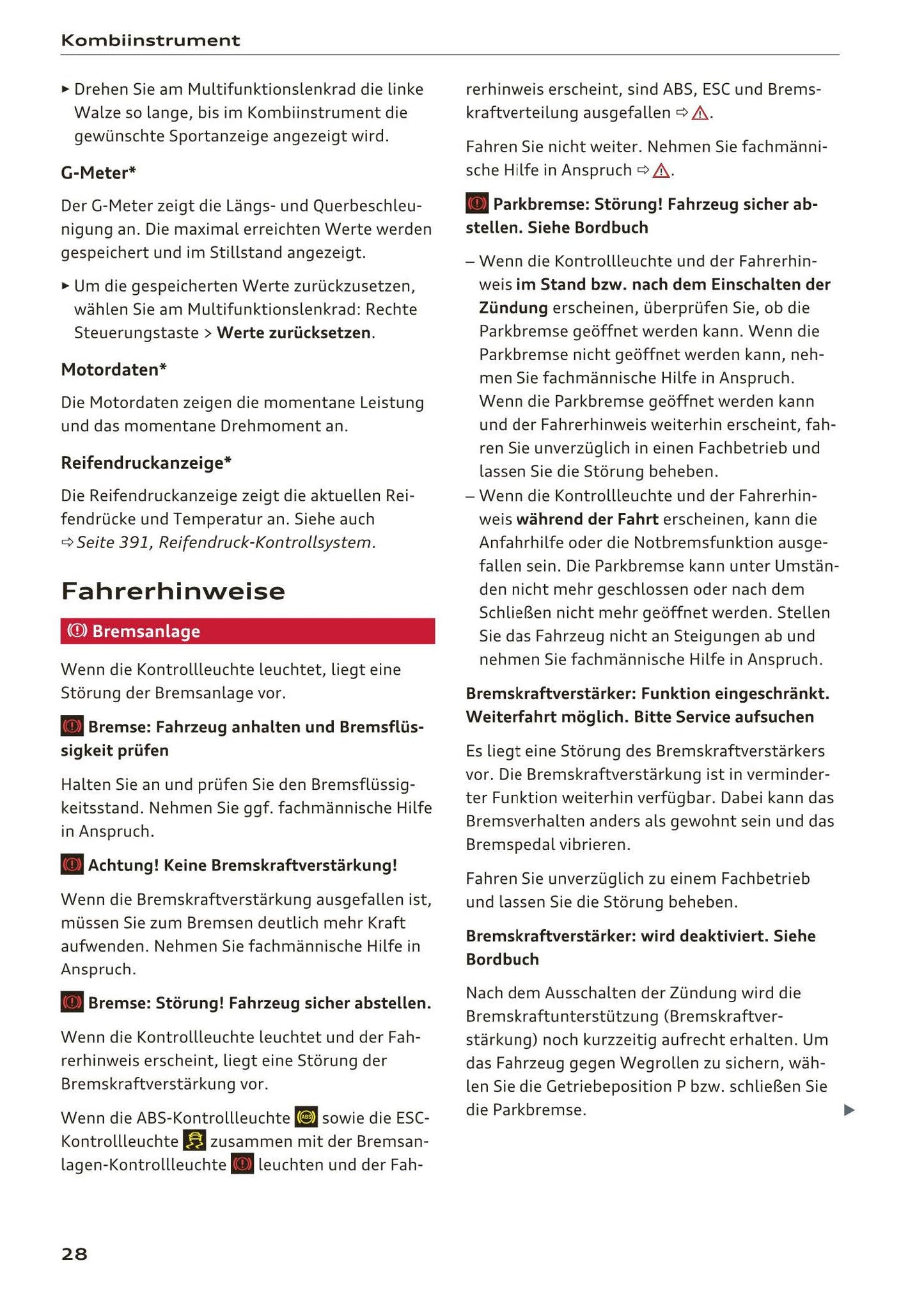 2017-2018 Audi A3/A3 Cabriolet/A3 Limousine/A3 Sportback/A3 Sportback e-tron/A3 Sportback g-tron/RS 3 Limousine/RS 3 Sportback/S3/S3 Cabriolet/S3 Limousine/S3 Sportback Owner's Manual | German