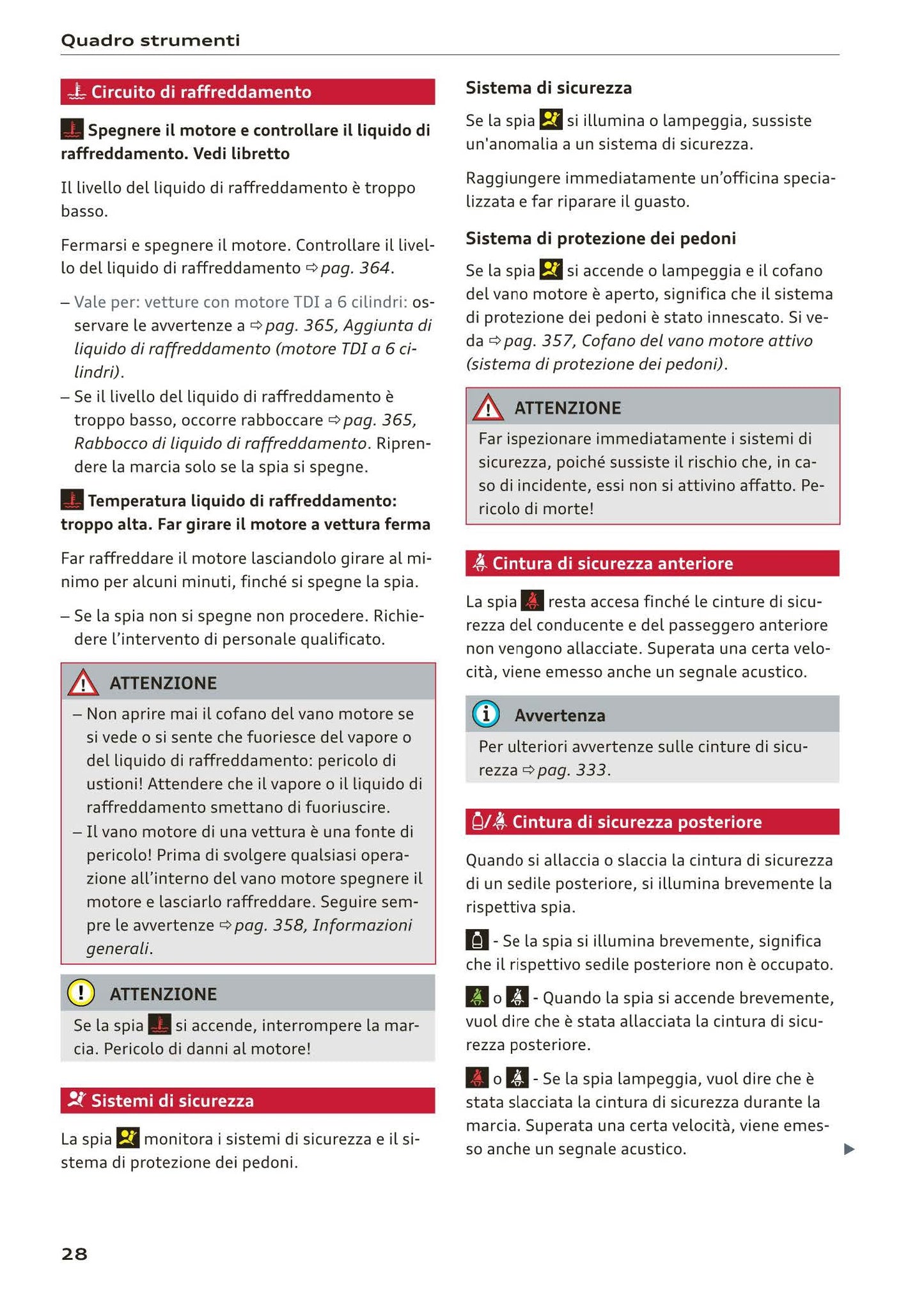 2017-2020 Audi A5 Manuel du propriétaire | Italien