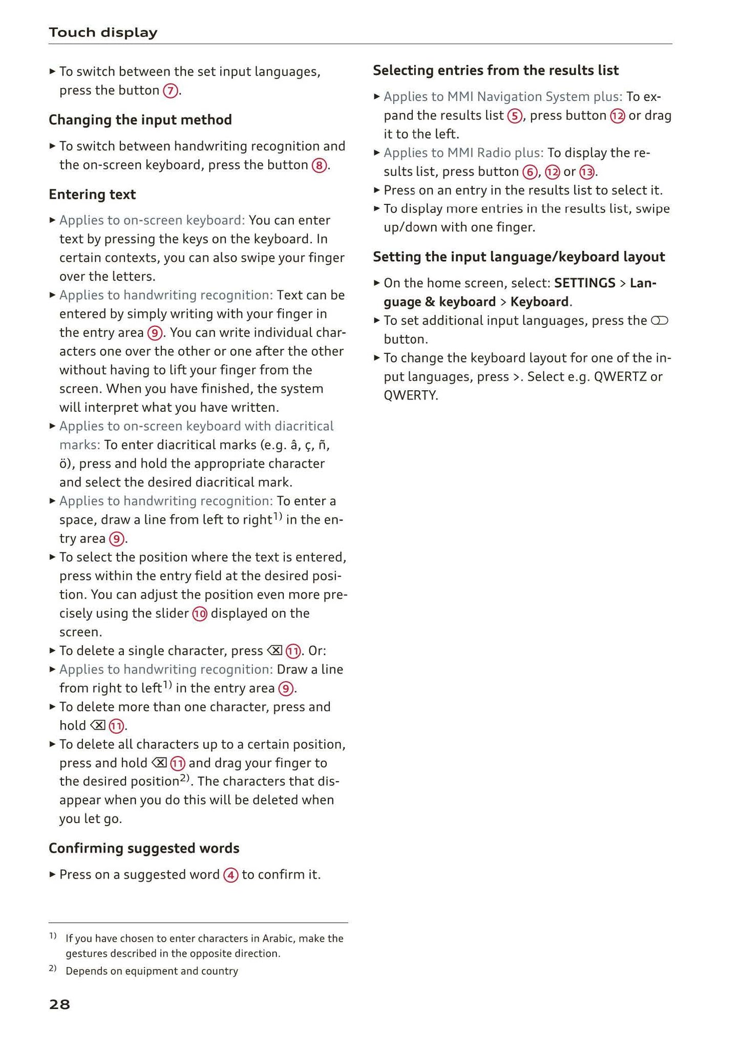 2018-2023 Audi Q3 Manuel du propriétaire | Anglais