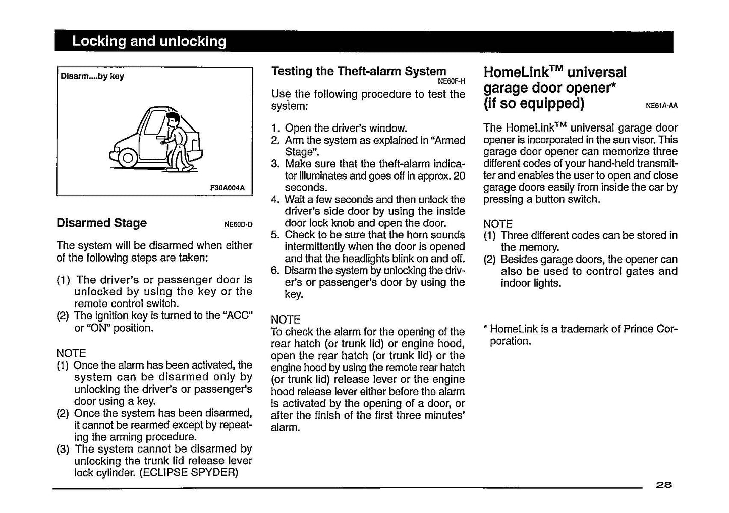 1997 Mitsubishi Eclipse Manuel du propriétaire | Anglais