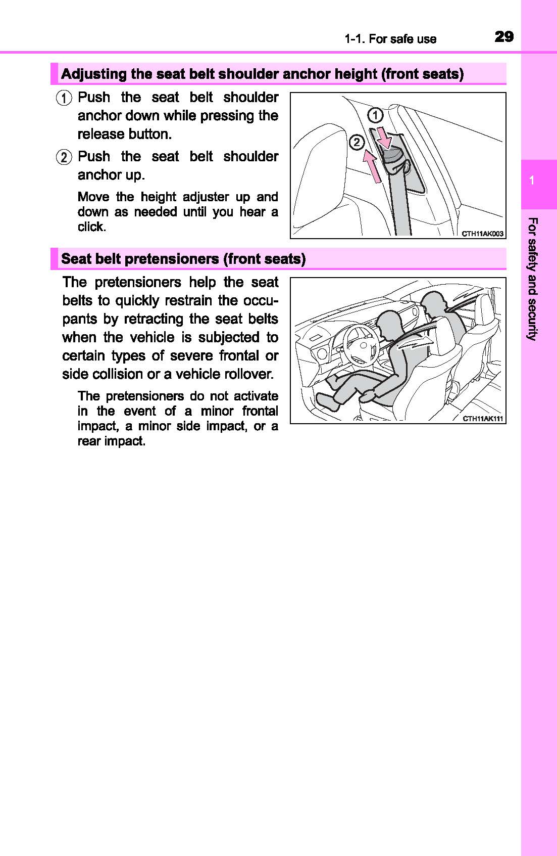2017 Toyota Corolla Manuel du propriétaire | Anglais