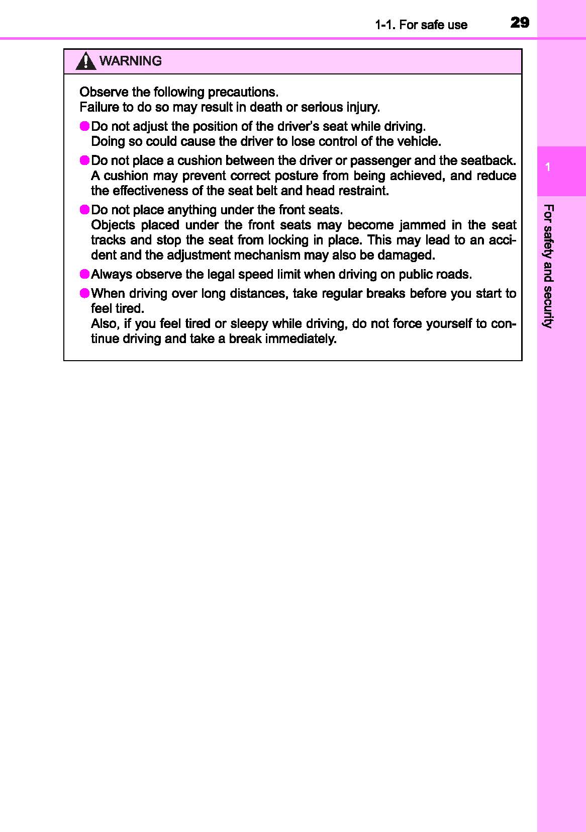 2021 Toyota Prius Owner's Manual | English