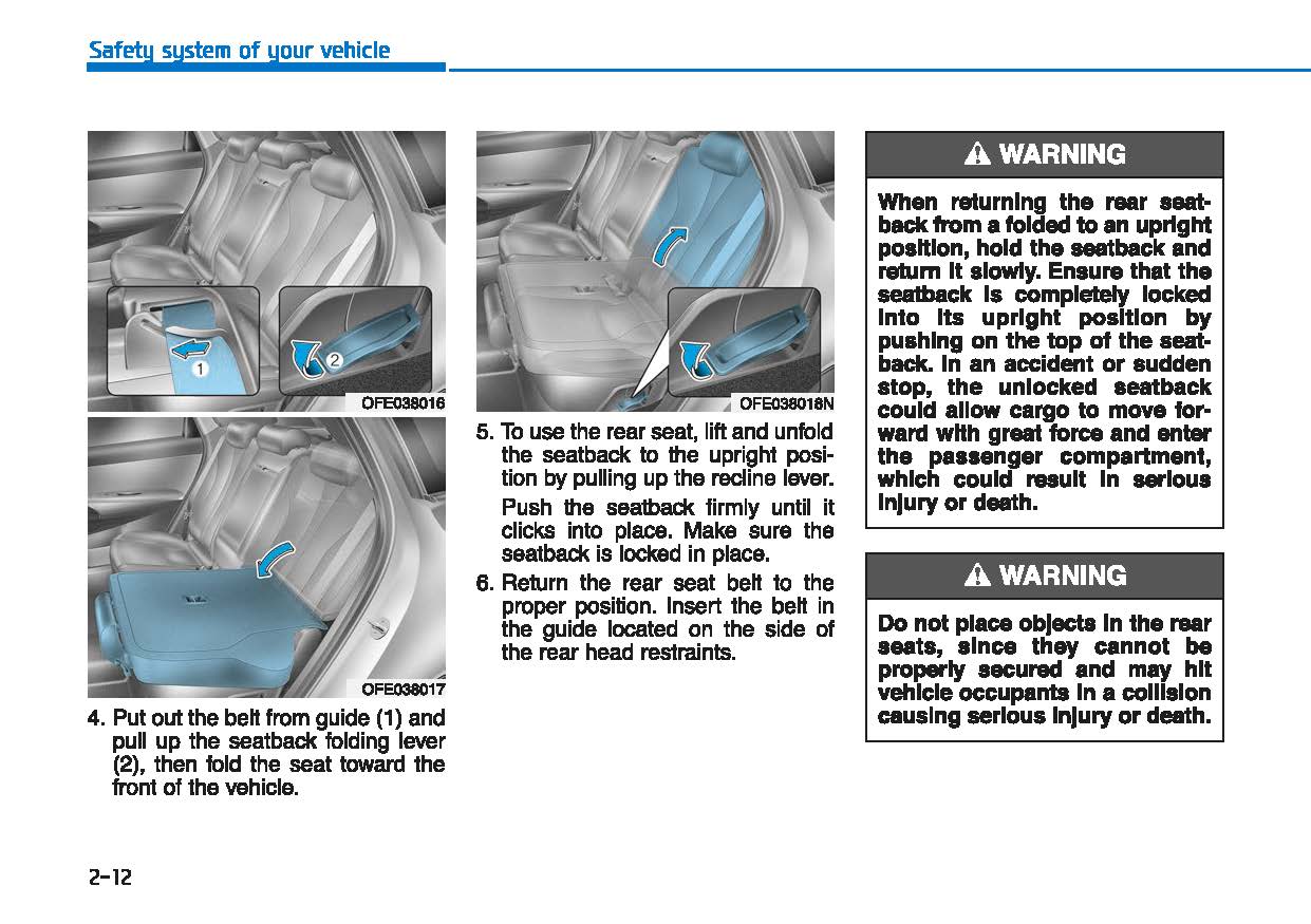 2019 Hyundai Nexo Owner's Manual | English