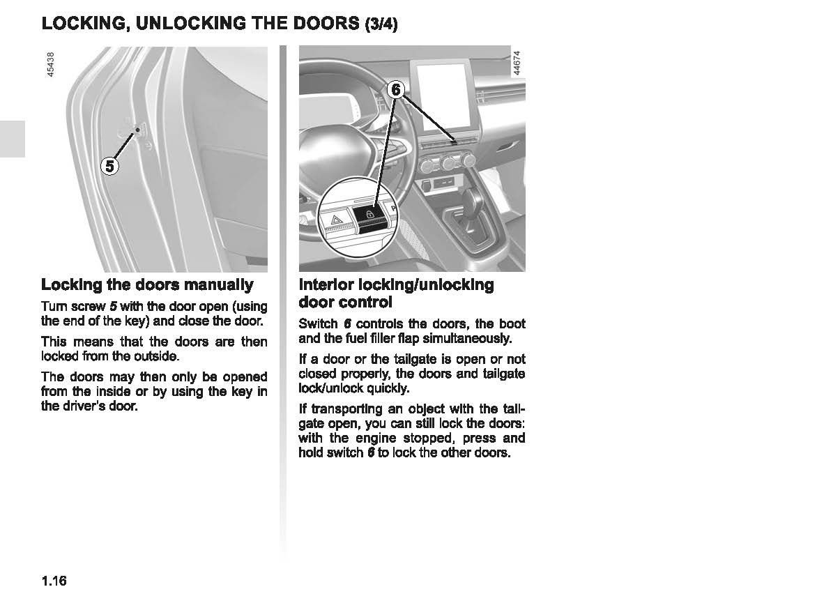 2021-2022 Renault Clio Gebruikershandleiding | Engels