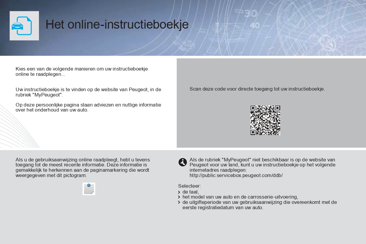 2015-2016 Peugeot 3008 Gebruikershandleiding | Nederlands