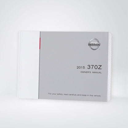 2015 Nissan 370Z Manuel du propriétaire | Anglais