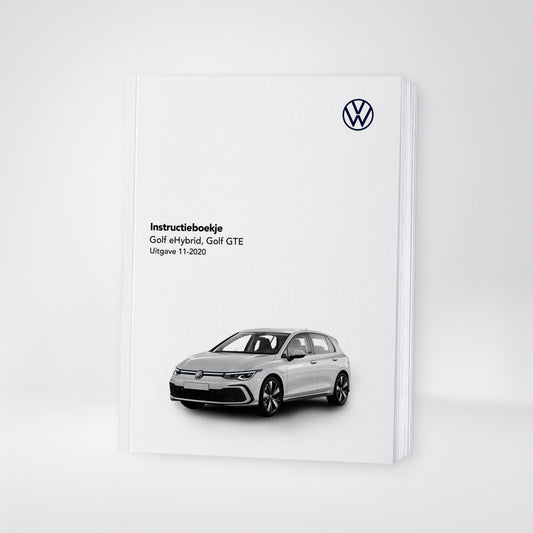 2020 Volkswagen Golf eHybrid / Golf GTE Manuel du propriétaire | Néerlandais