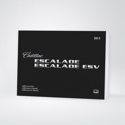 2013 Cadillac Escalade / ESV Owner's Manual | English