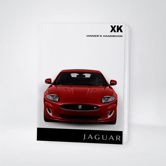 2013 Jaguar XK Manuel du propriétaire | Anglais