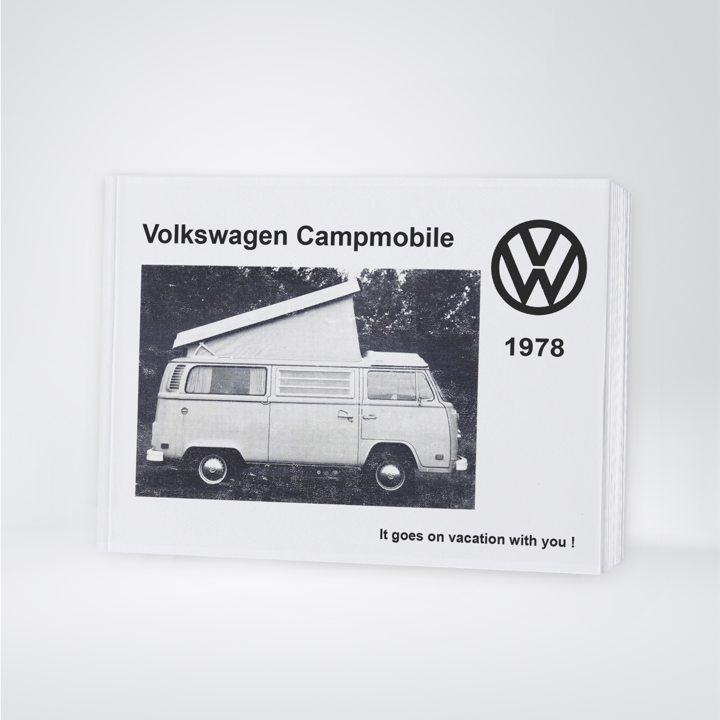 1978 Volkswagen Campmobile Owner's Manual | English