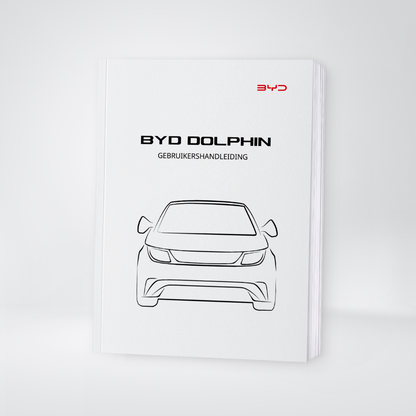 2023-2024 BYD Dolphin Manuel du propriétaire | Néerlandais