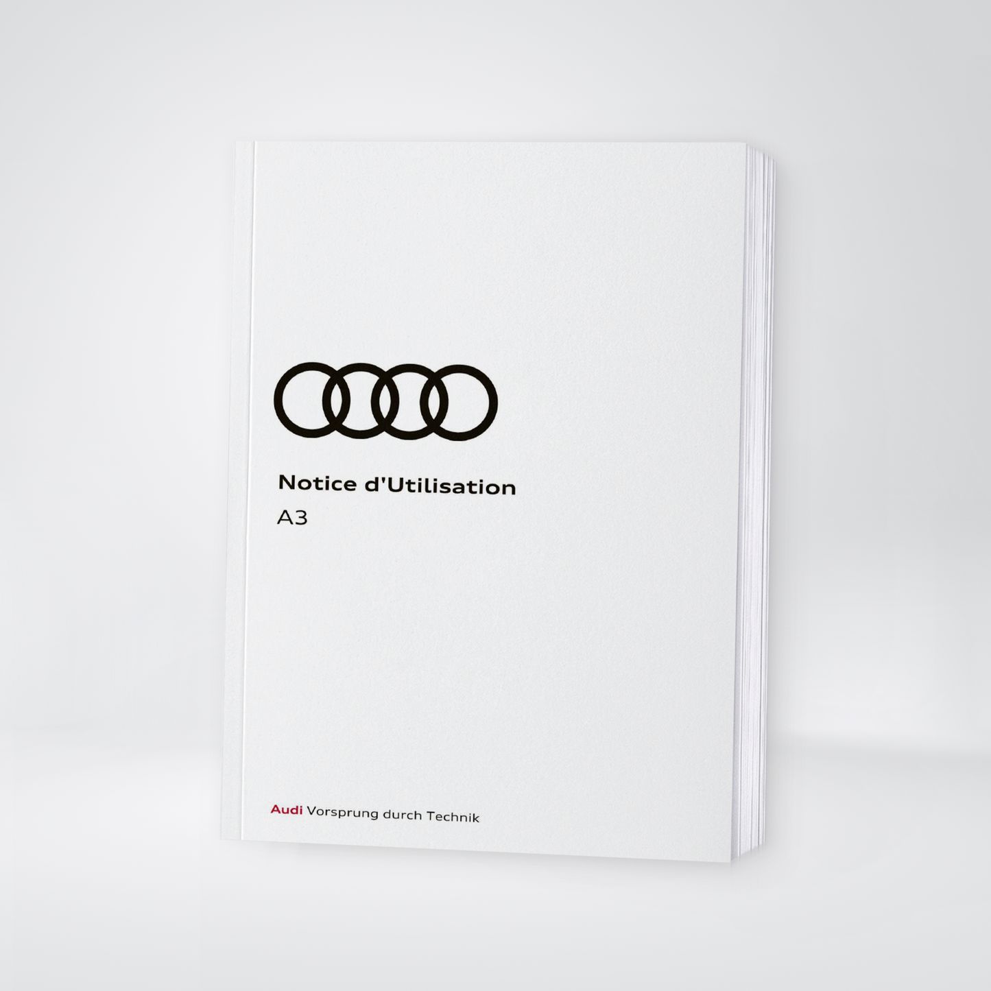 2017 Audi A3/A3 Limousine Owner's Manual | French