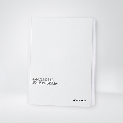 2023-2024 Lexus NX 450h Plus Owner's Manual | Dutch