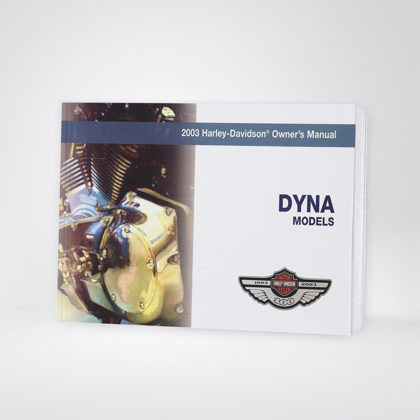 2003 Harley-Davidson Dyna Owner's Manual | English