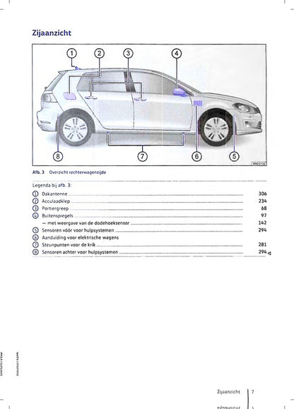 2019 Volkswagen e-Golf Gebruikershandleiding | Nederlands