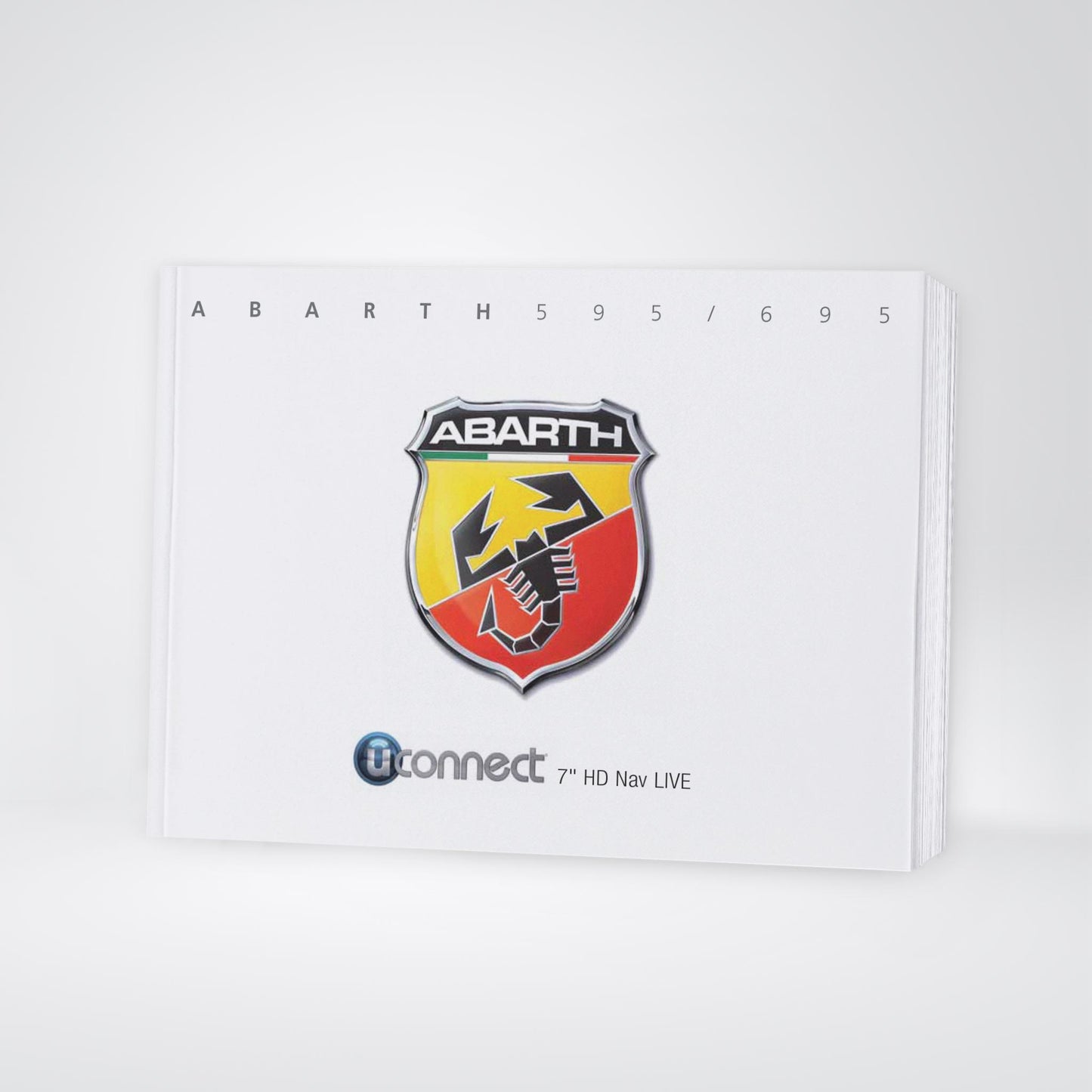 2016-2018 Abarth 500/595/695 Uconnect 7.0 Nav Handleiding | Nederlands