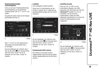 2016-2018 Abarth 500/595/695 Uconnect 7.0 Nav Handleiding | Nederlands