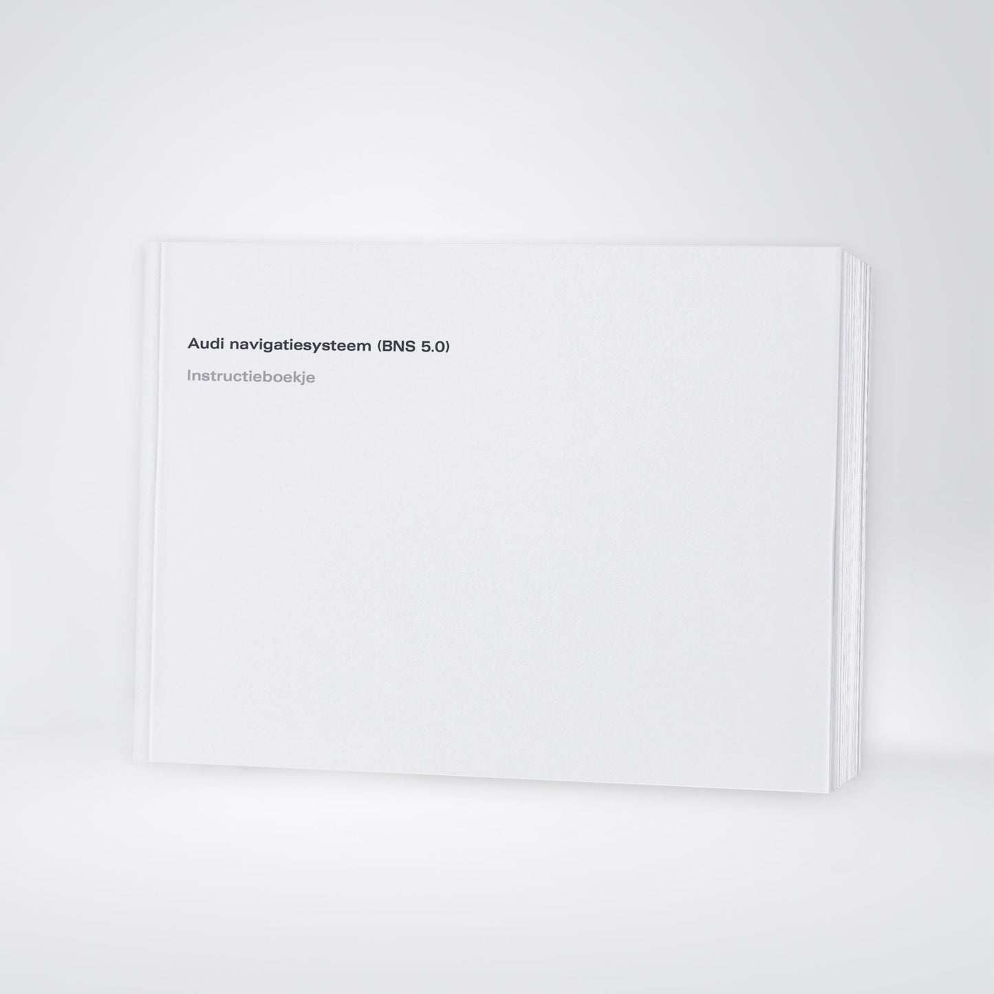 2007-2008 Audi A4 Cabriolet Navigatie Systeem BNS 5.0 Handleiding | Nederlands