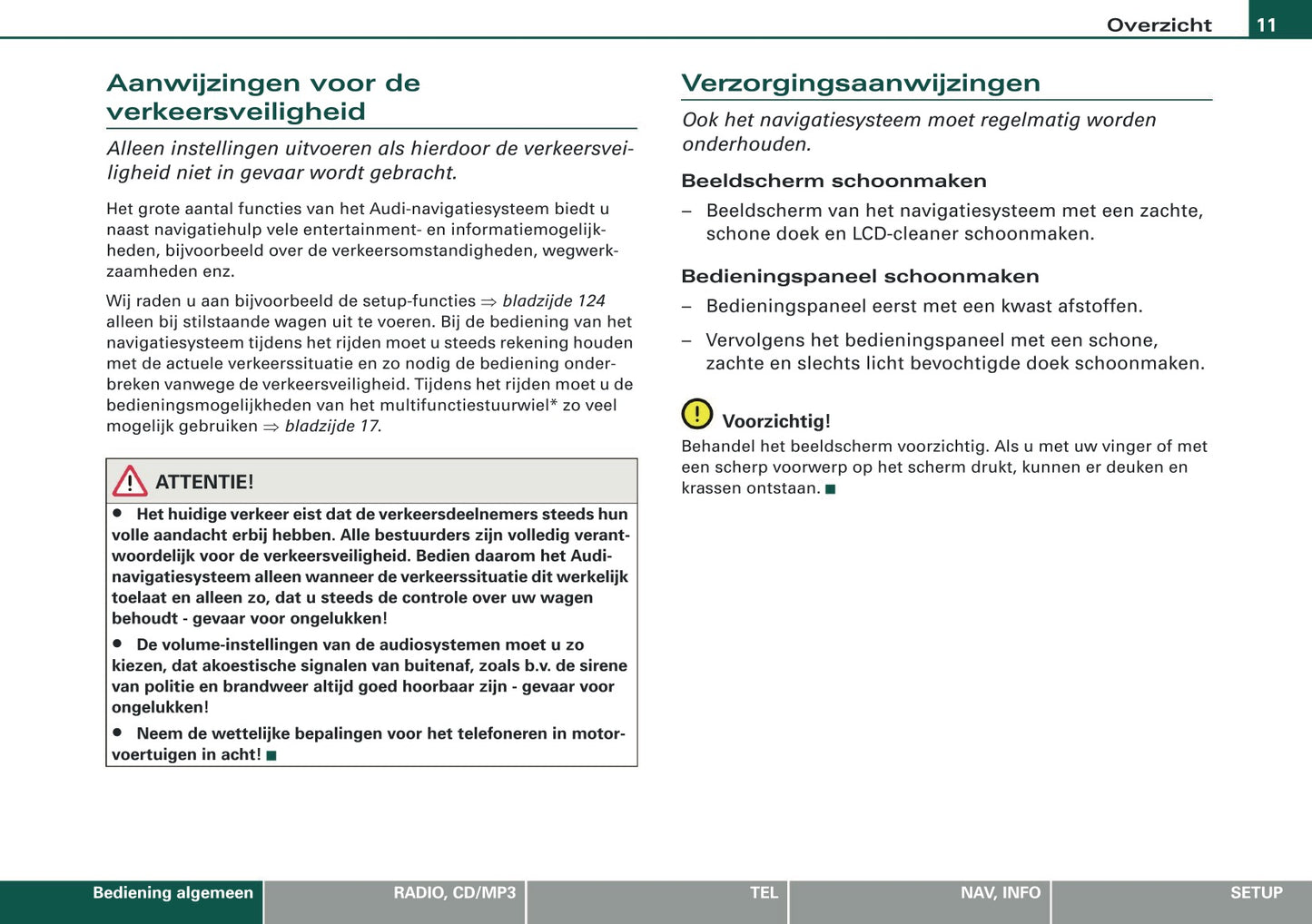 2007-2008 Audi A4 Cabriolet Navigatie Systeem BNS 5.0 Handleiding | Nederlands