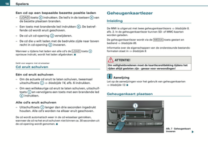 2008-2010 Audi MMI Navigatie Plus Infotainment Handleiding | Nederlands