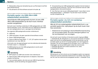 2008-2010 Audi MMI Navigatie Plus Infotainment Handleiding | Nederlands