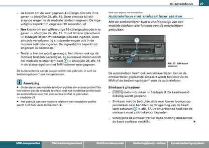 2008-2010 Audi MMI Navigatie Plus Infotainment Handleiding | Nederlands