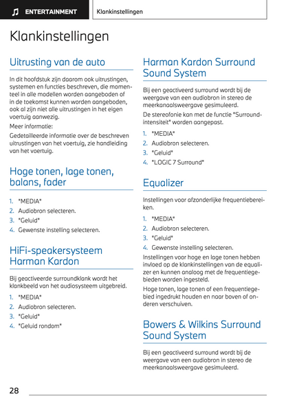 2022-2023 BMW i7 Infotainment Handleiding | Nederlands