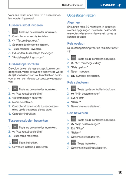 2022 BMW Navigation, Entertainment, Communication Manual | Dutch