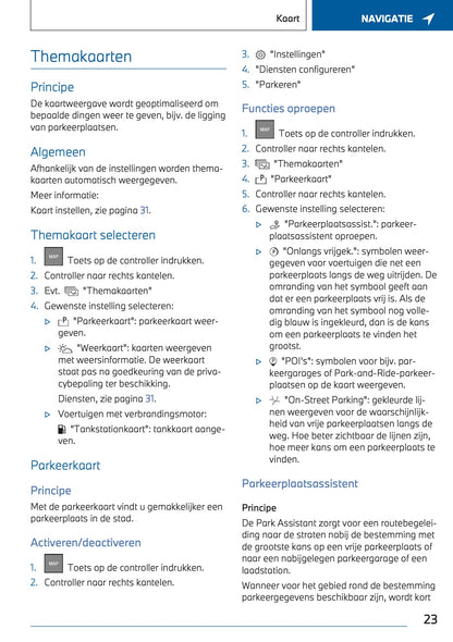 2023-2024 BMW X3 Plug-in-Hybrid Infotainment Manual | Dutch