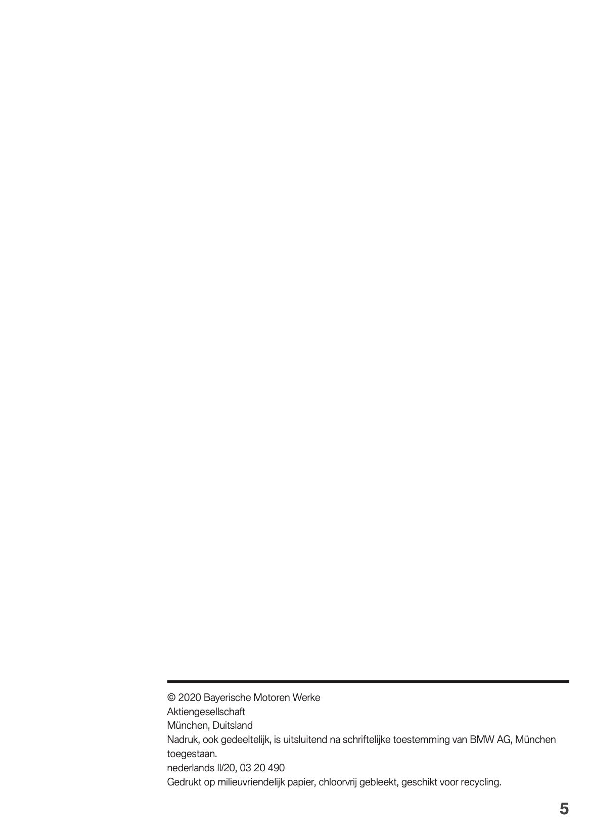 2020 BMW X3 Plug-in-Hybrid Infotainment Handleiding | Nederlands