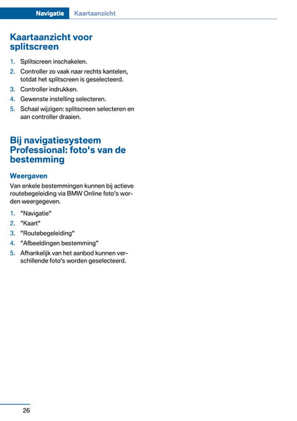 2017 BMW X5 Infotainment Handleiding | Nederlands